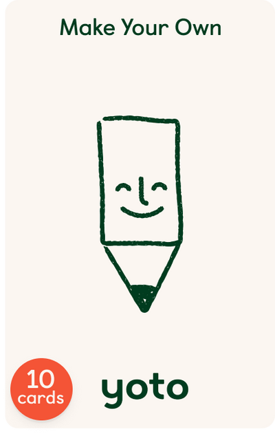 Make Your Own Cards - Pack of 10