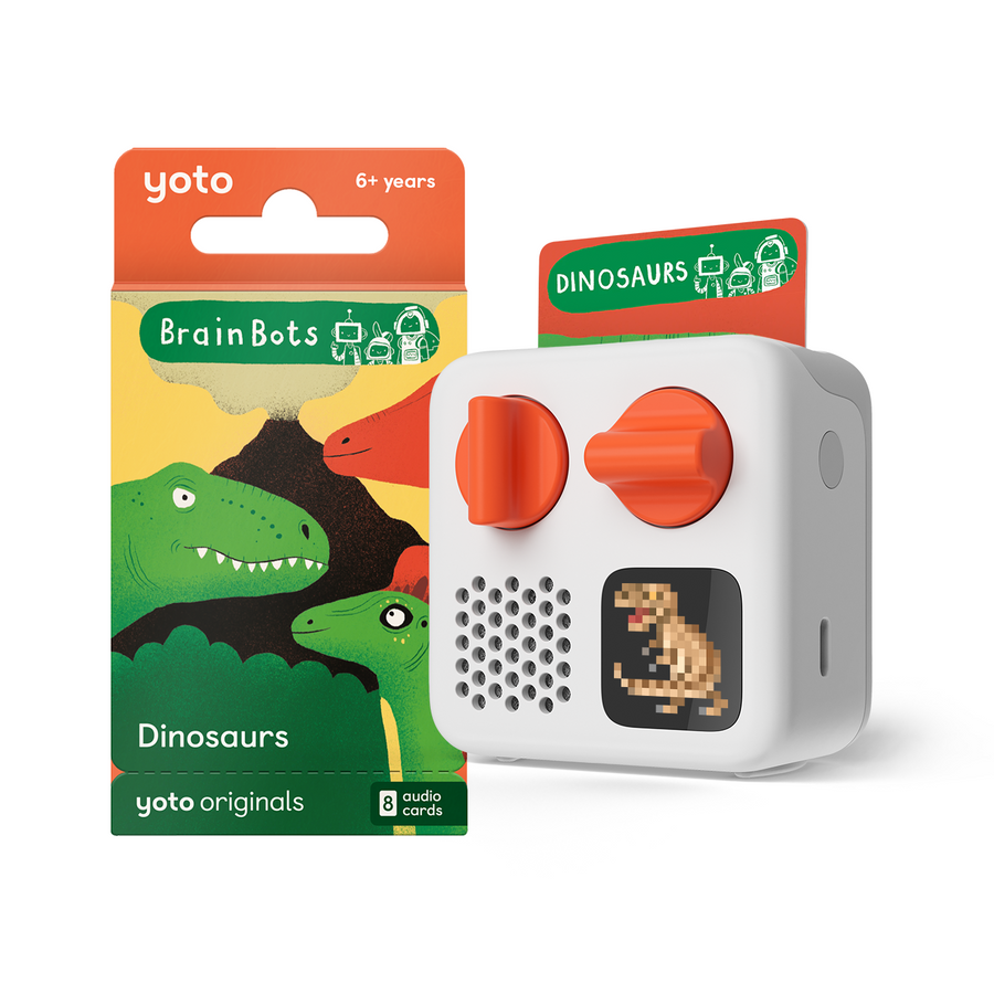Yoto Mini (2024 Edition) & BrainBots Dinosaurs Bundle